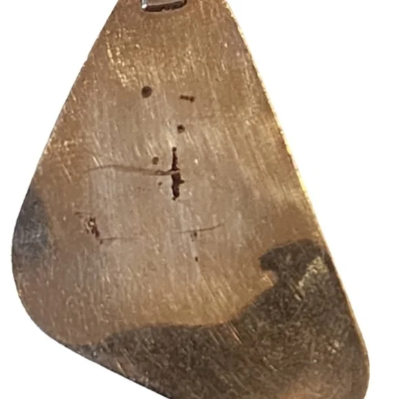 Native American Sterling Silver Bear Claw Paw Necklace Pendant Turquoise Coral - Picture 6 of 6